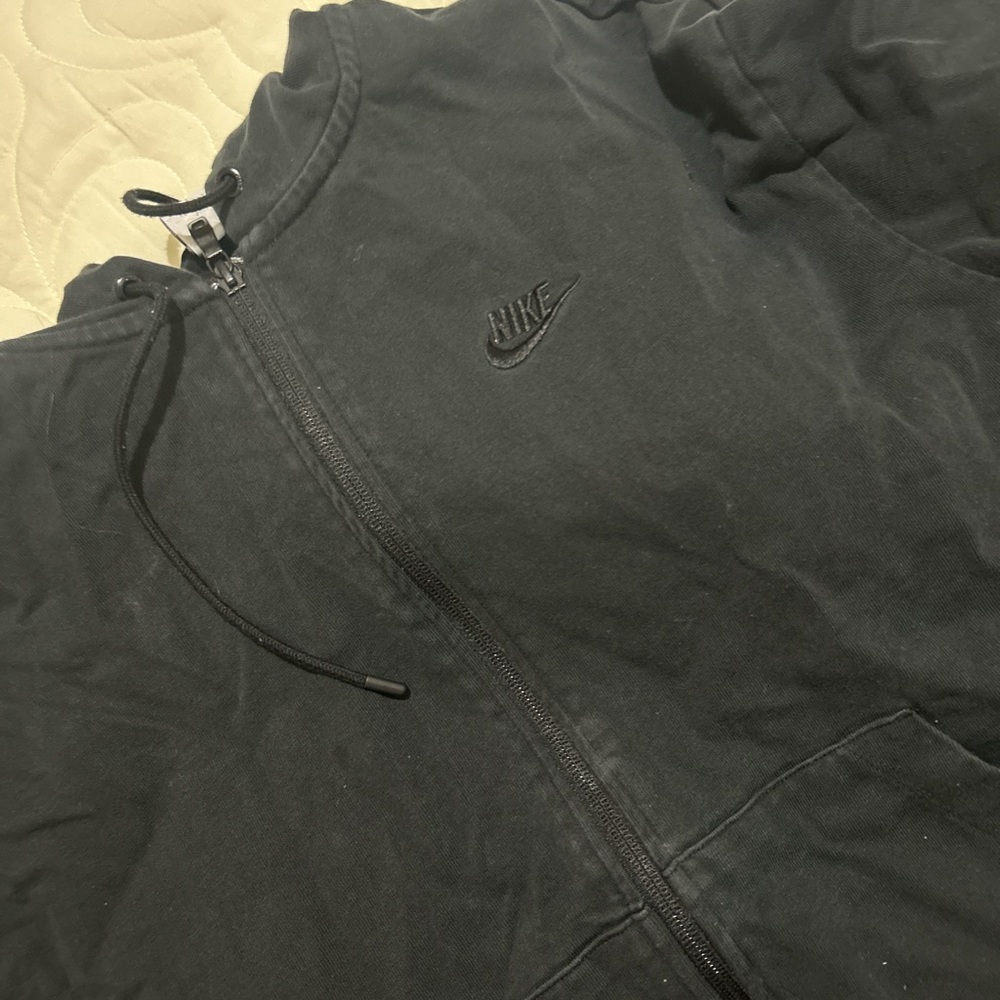 Nike Charcoal Full-Zip Hoodie